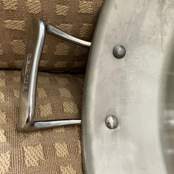 All-Clad 16.5 inch Stainless Steel 2-Handle Saute Pan/ Paella Pan - Picture 14 of 16